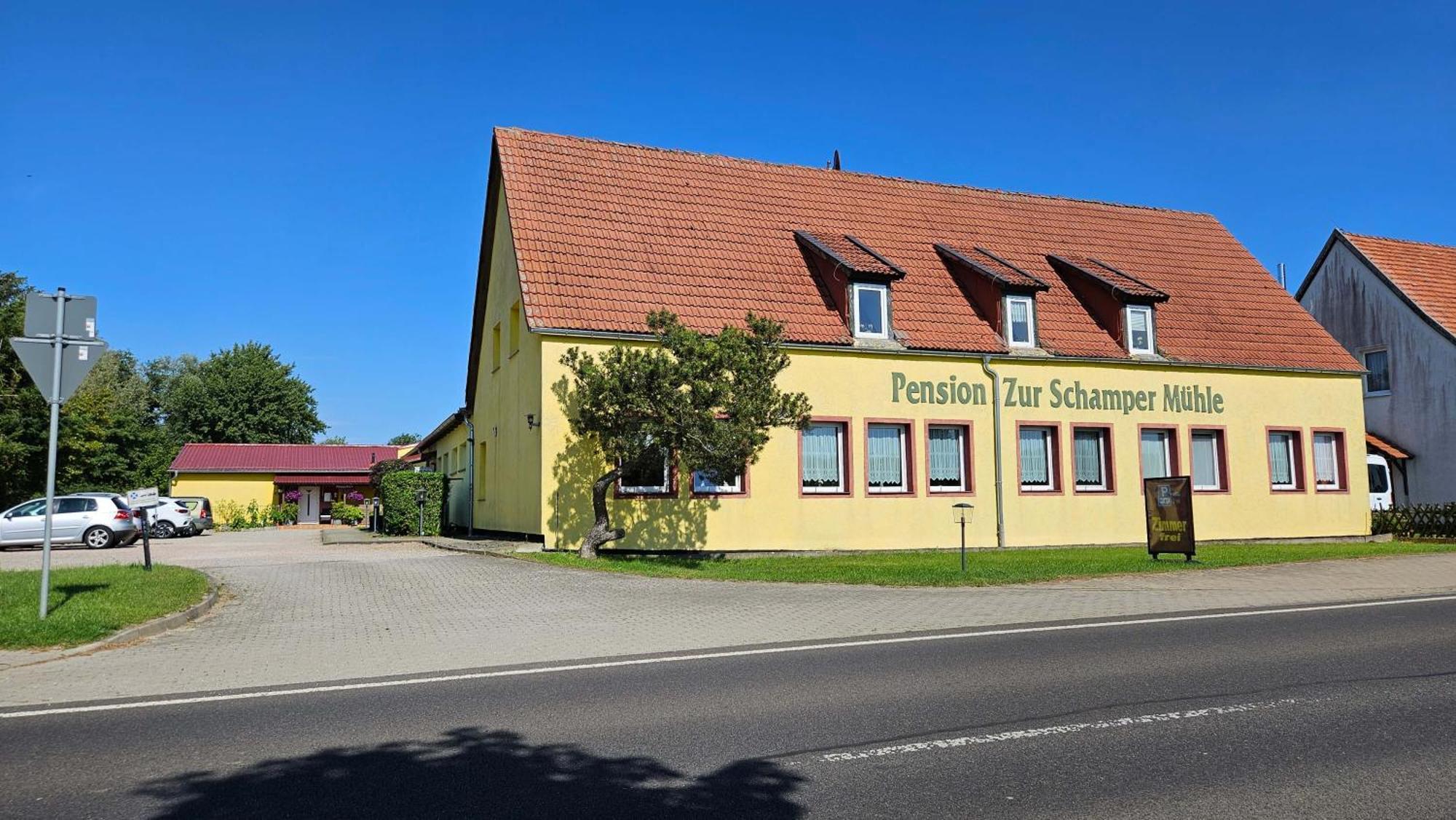 Ferienwohnungen Zur Schamper Mühle Gotthun Exterior foto